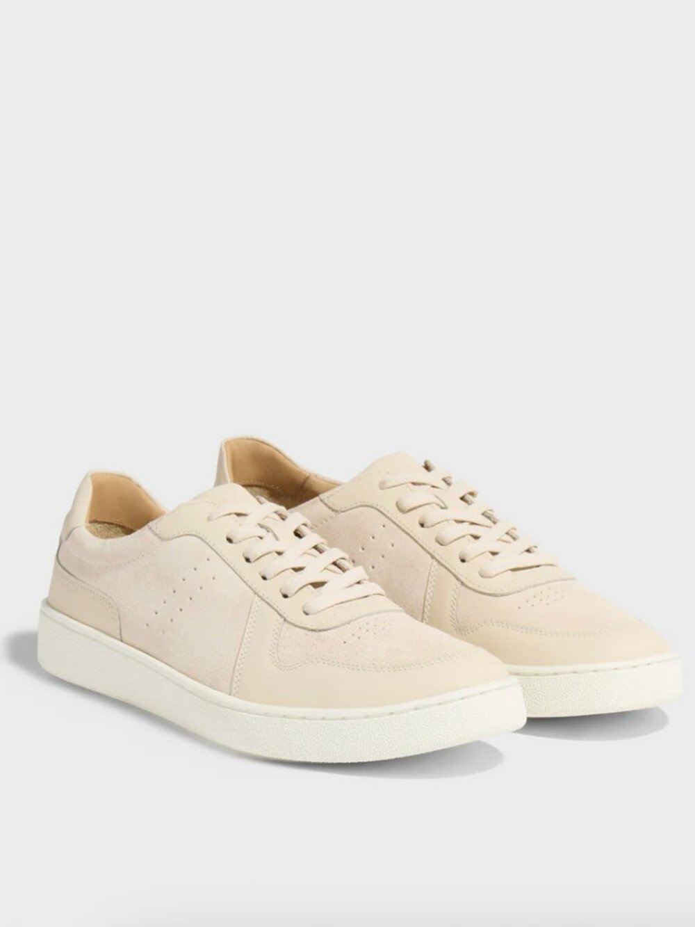 Nisolo Bria To-Go Court Sneaker Color Bone Sz 8 Minimal Modern
